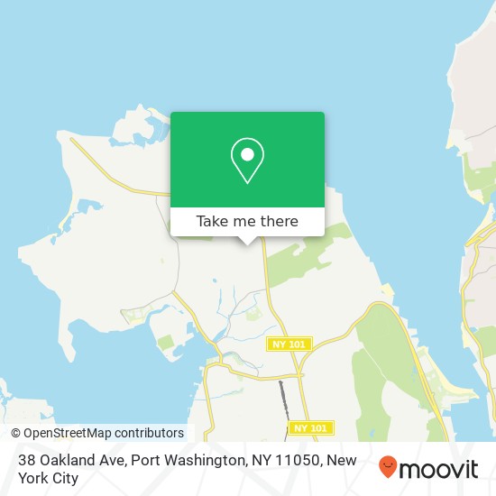 38 Oakland Ave, Port Washington, NY 11050 map