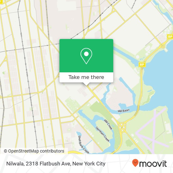 Nilwala, 2318 Flatbush Ave map