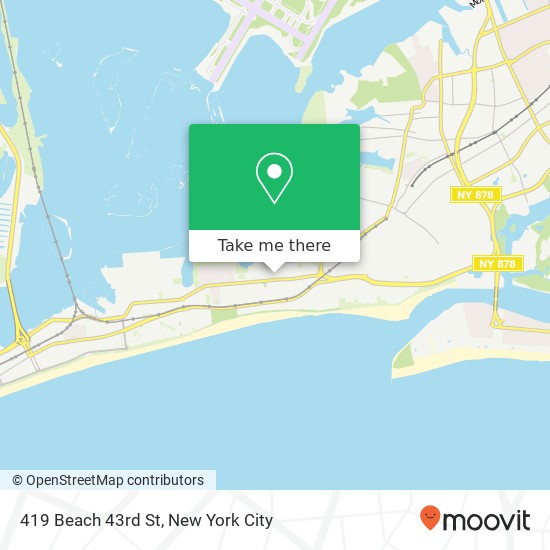 419 Beach 43rd St, Far Rockaway, NY 11691 map
