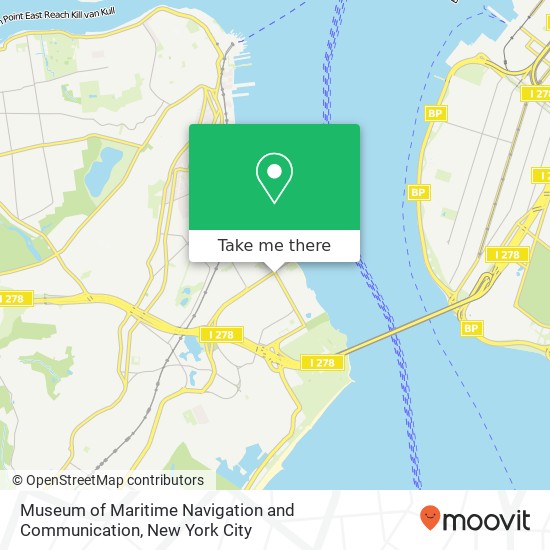 Museum of Maritime Navigation and Communication map