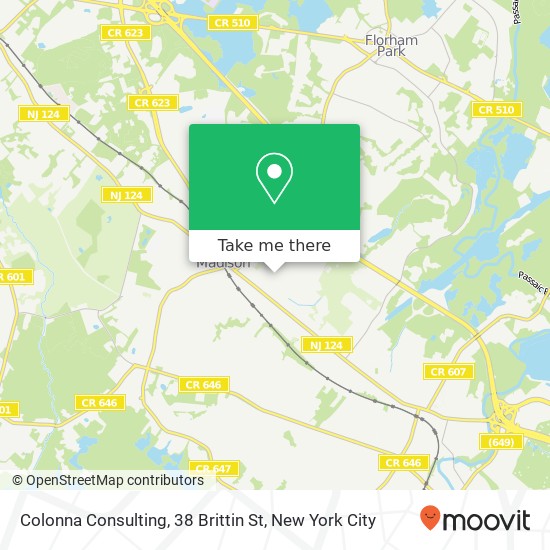 Colonna Consulting, 38 Brittin St map