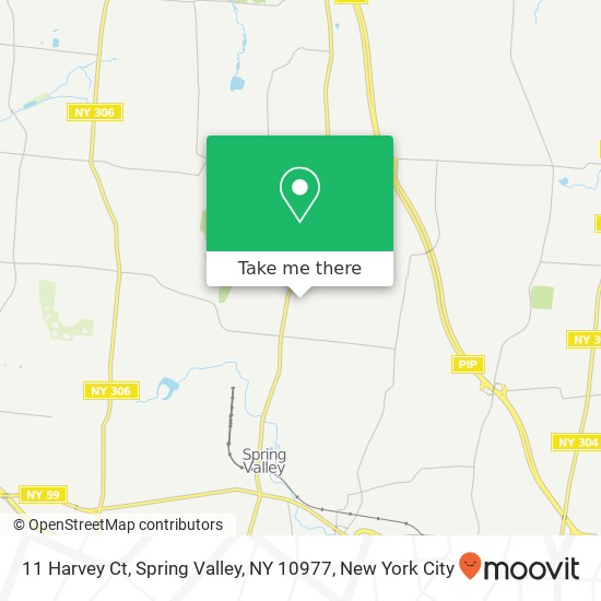 11 Harvey Ct, Spring Valley, NY 10977 map