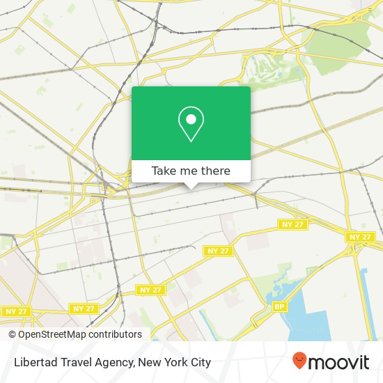 Libertad Travel Agency map