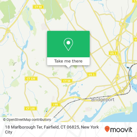 18 Marlborough Ter, Fairfield, CT 06825 map