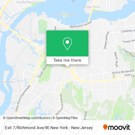 Exit 7/Richmond Ave/W map