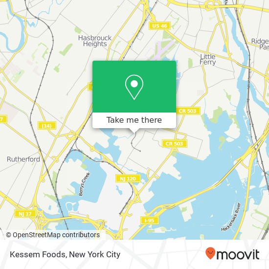 Kessem Foods, 50 Amor Ave map