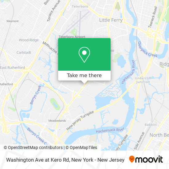 Mapa de Washington Ave at Kero Rd