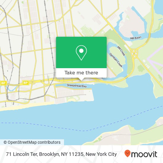 71 Lincoln Ter, Brooklyn, NY 11235 map