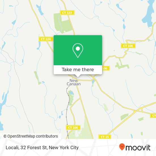 Mapa de Locali, 32 Forest St
