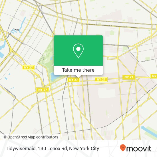 Tidywisemaid, 130 Lenox Rd map