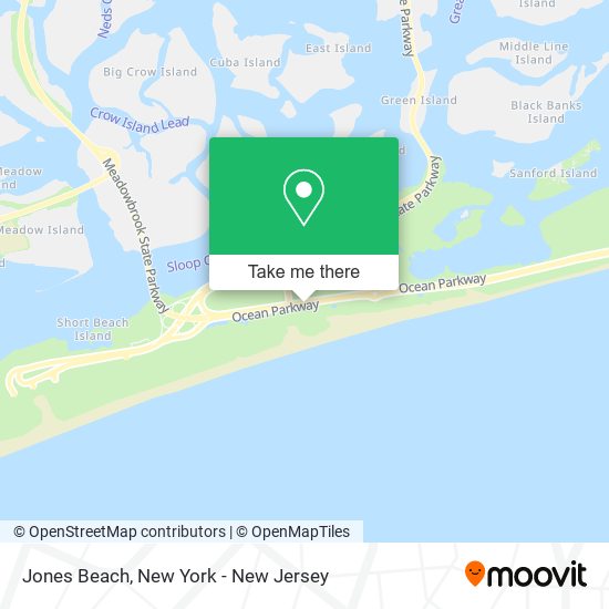 Jones Beach map