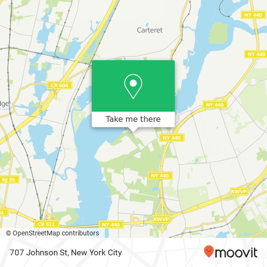 707 Johnson St, Staten Island (STATEN ISLAND), NY 10309 map