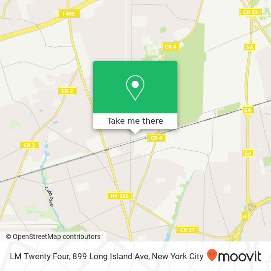 Mapa de LM Twenty Four, 899 Long Island Ave