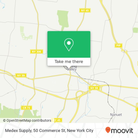 Medex Supply, 50 Commerce St map