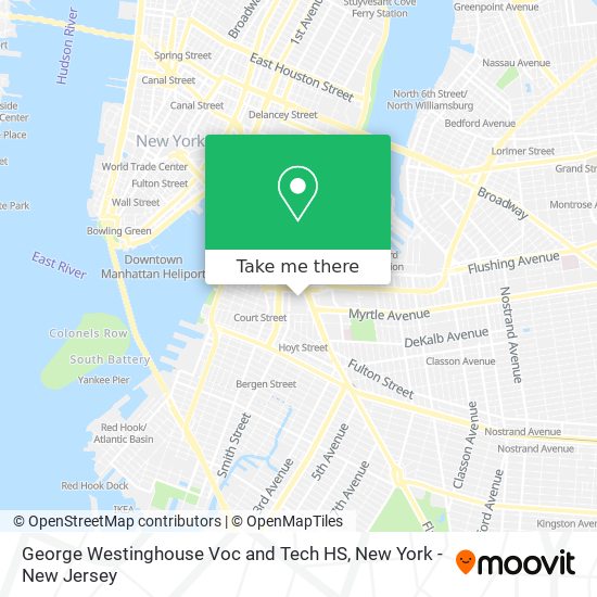 Mapa de George Westinghouse Voc and Tech HS