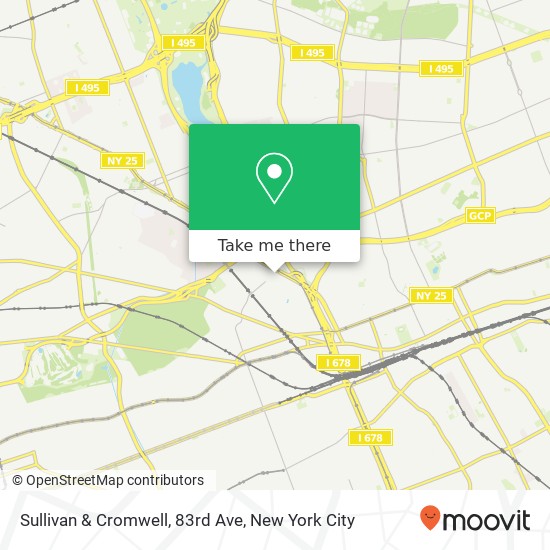 Mapa de Sullivan & Cromwell, 83rd Ave