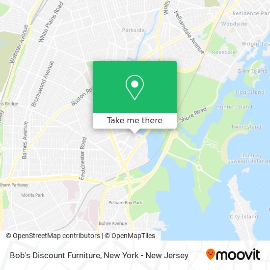 Bob's Discount Furniture map