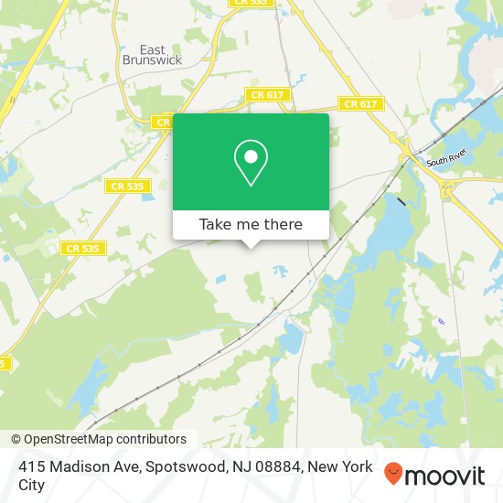 415 Madison Ave, Spotswood, NJ 08884 map