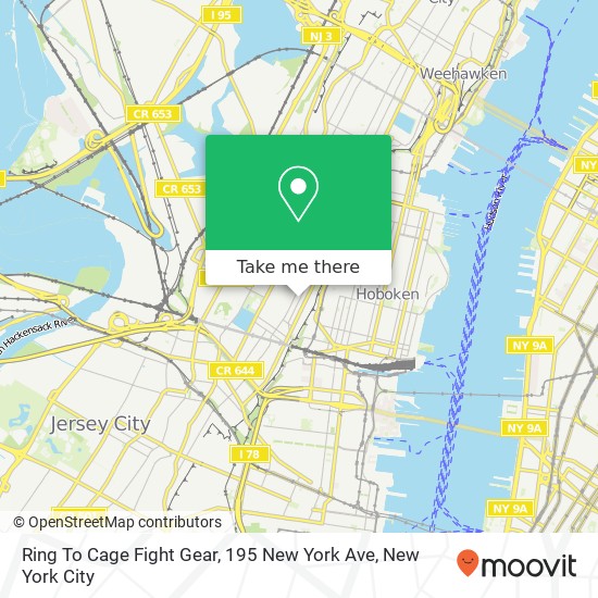 Ring To Cage Fight Gear, 195 New York Ave map
