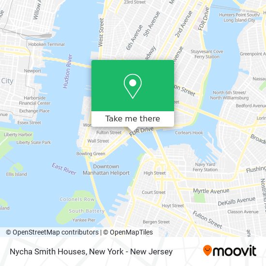 Nycha Smith Houses map