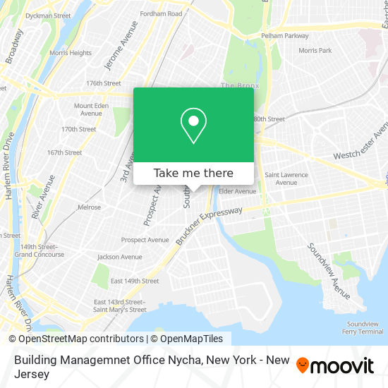 Building Managemnet Office Nycha map