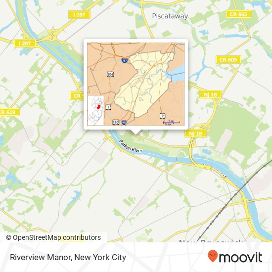 Mapa de Riverview Manor