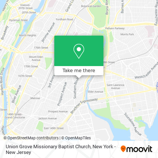 Mapa de Union Grove Missionary Baptist Church