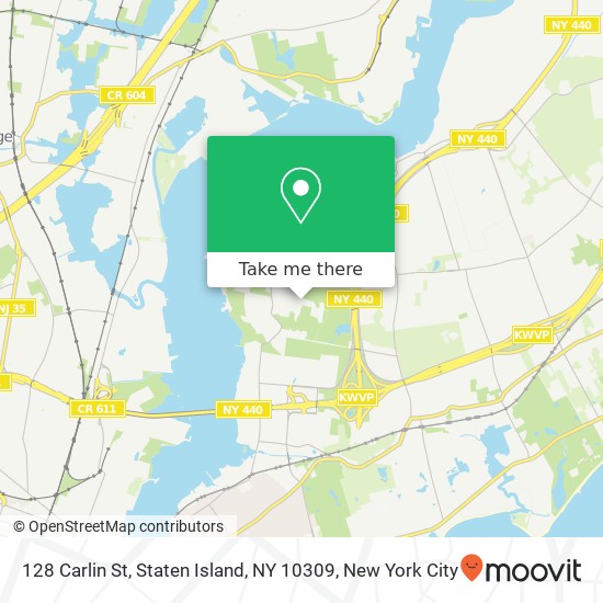 128 Carlin St, Staten Island, NY 10309 map