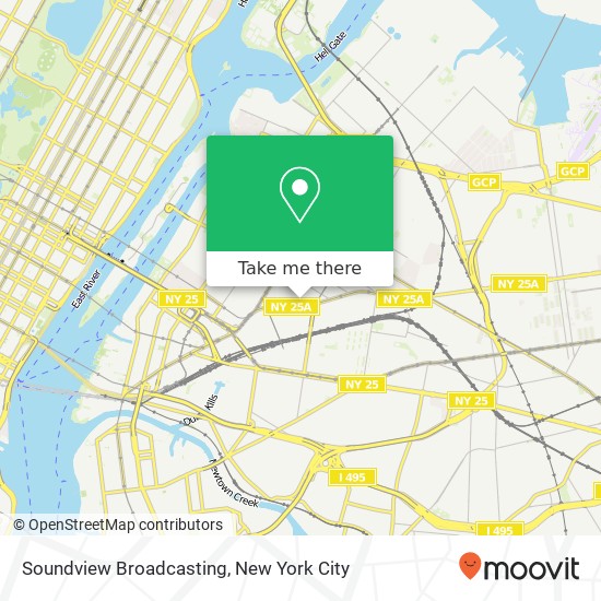 Soundview Broadcasting map