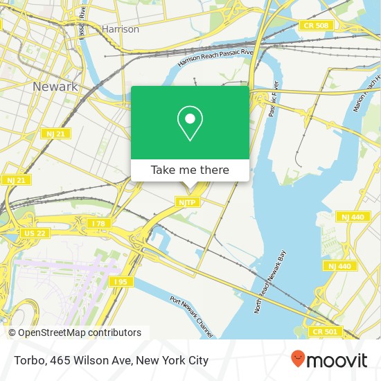 Mapa de Torbo, 465 Wilson Ave