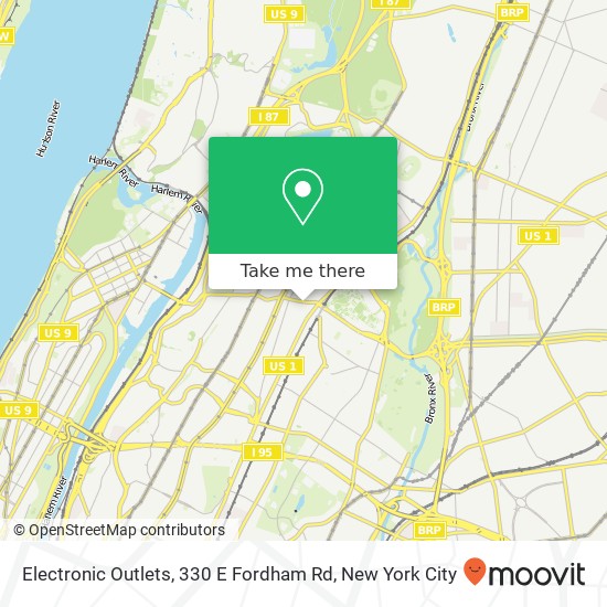 Electronic Outlets, 330 E Fordham Rd map
