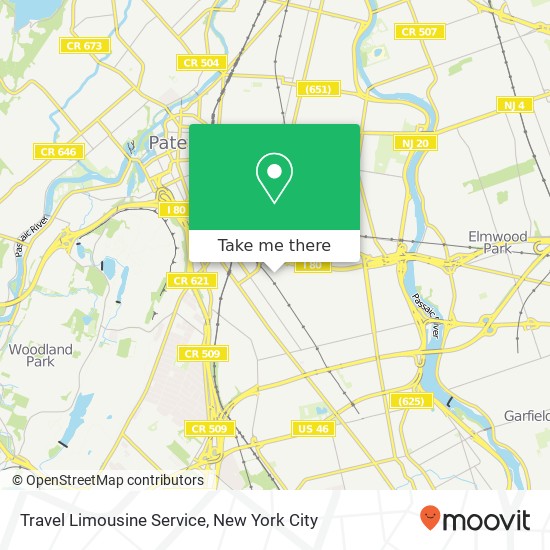 Travel Limousine Service map