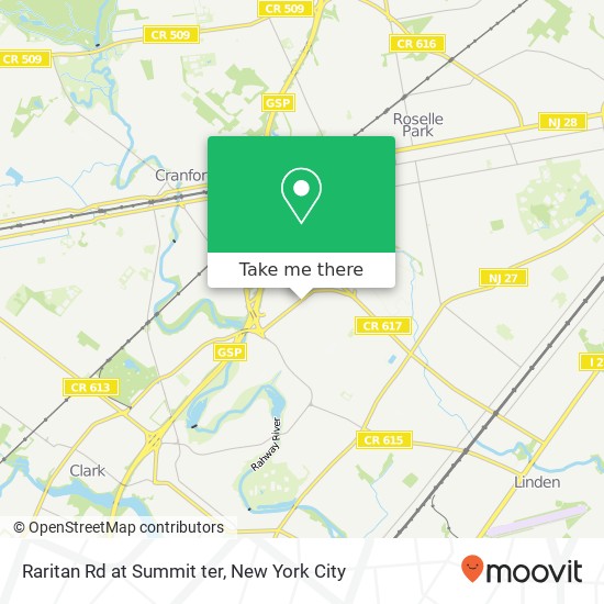 Mapa de Raritan Rd at Summit ter