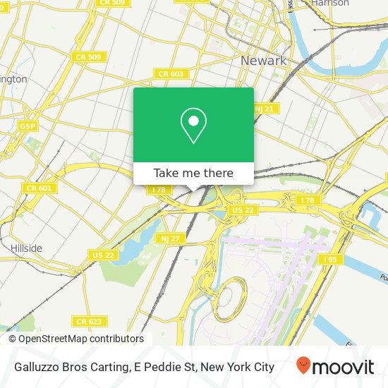 Mapa de Galluzzo Bros Carting, E Peddie St