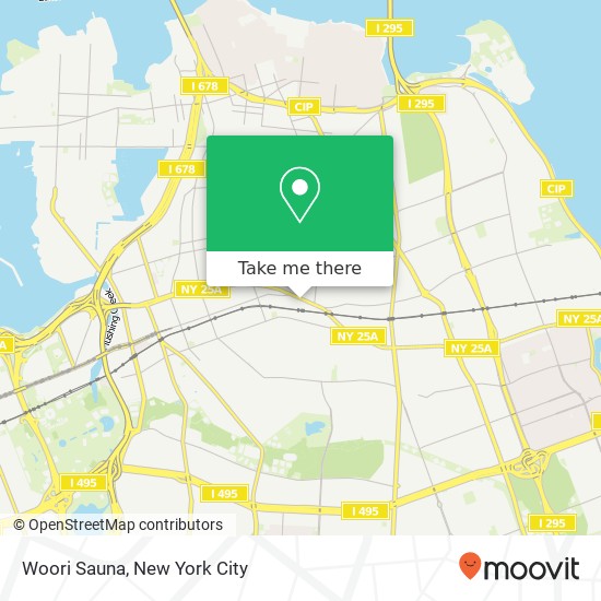 Mapa de Woori Sauna, Northern Blvd