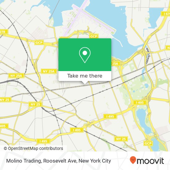 Mapa de Molino Trading, Roosevelt Ave