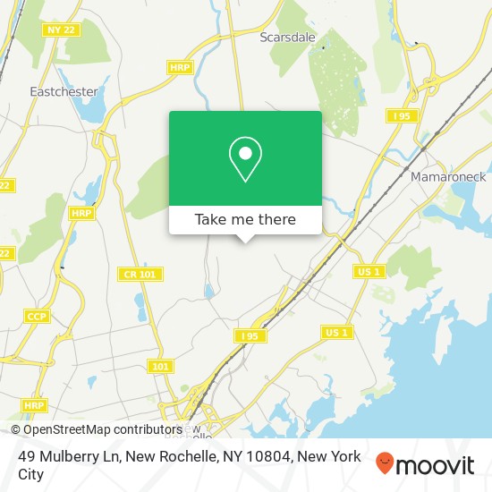 49 Mulberry Ln, New Rochelle, NY 10804 map