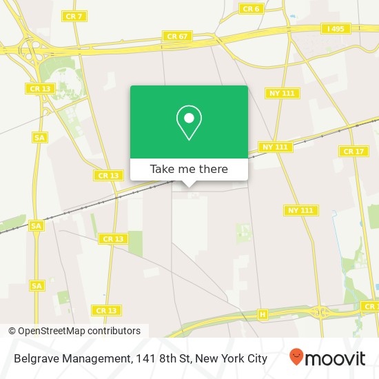 Mapa de Belgrave Management, 141 8th St
