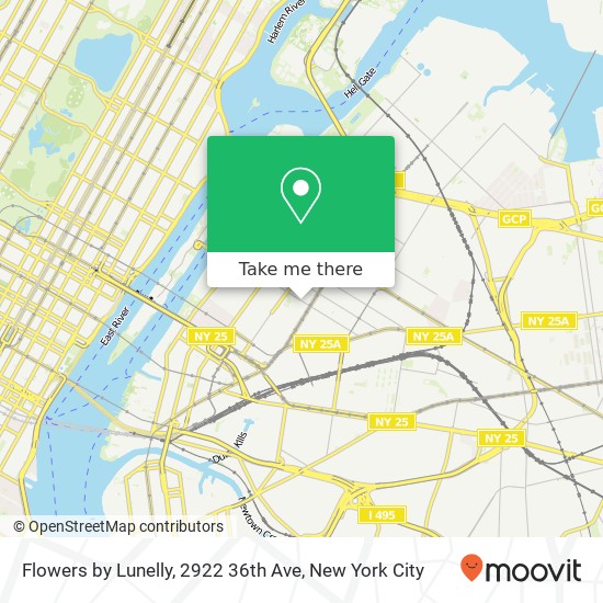 Flowers by Lunelly, 2922 36th Ave map