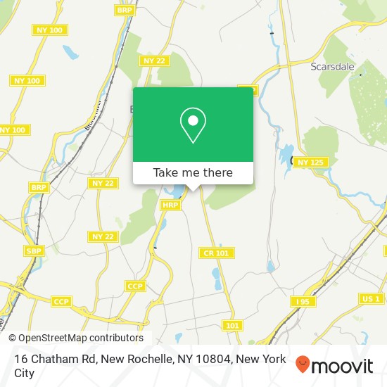 16 Chatham Rd, New Rochelle, NY 10804 map