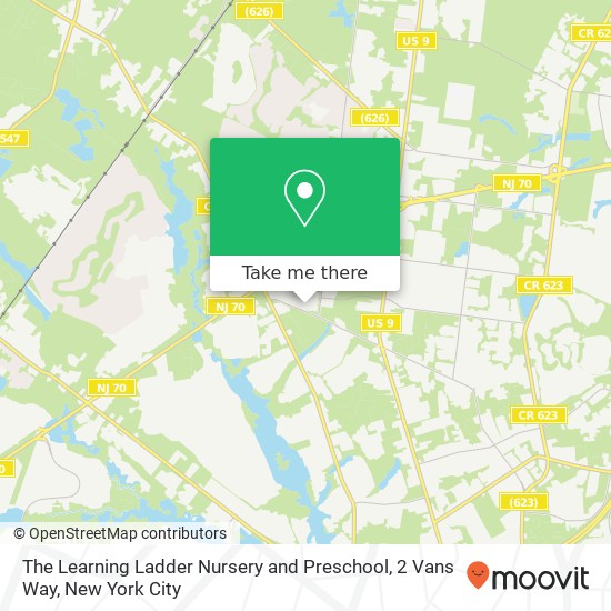 The Learning Ladder Nursery and Preschool, 2 Vans Way map