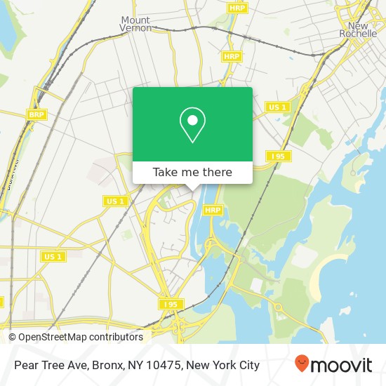 Pear Tree Ave, Bronx, NY 10475 map