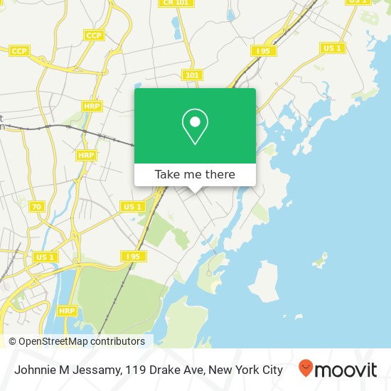 Johnnie M Jessamy, 119 Drake Ave map