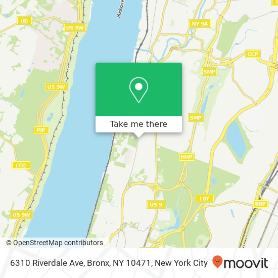 6310 Riverdale Ave, Bronx, NY 10471 map