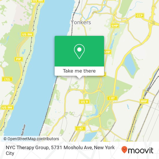 NYC Therapy Group, 5731 Mosholu Ave map