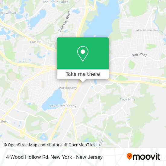 4 Wood Hollow Rd map