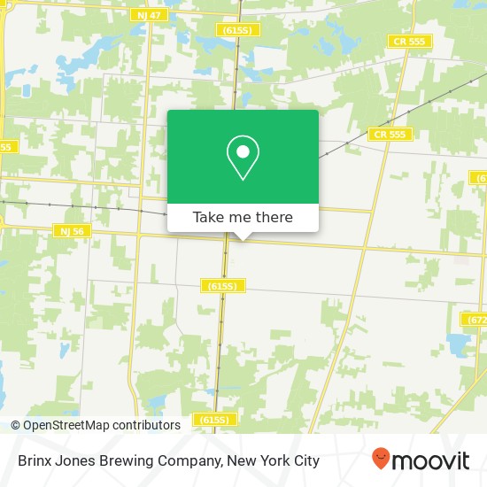 Brinx Jones Brewing Company map