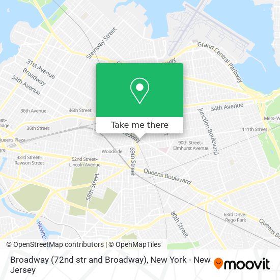 Broadway (72nd str and Broadway) map
