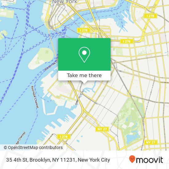 35 4th St, Brooklyn, NY 11231 map