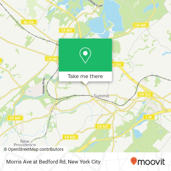 Mapa de Morris Ave at Bedford Rd